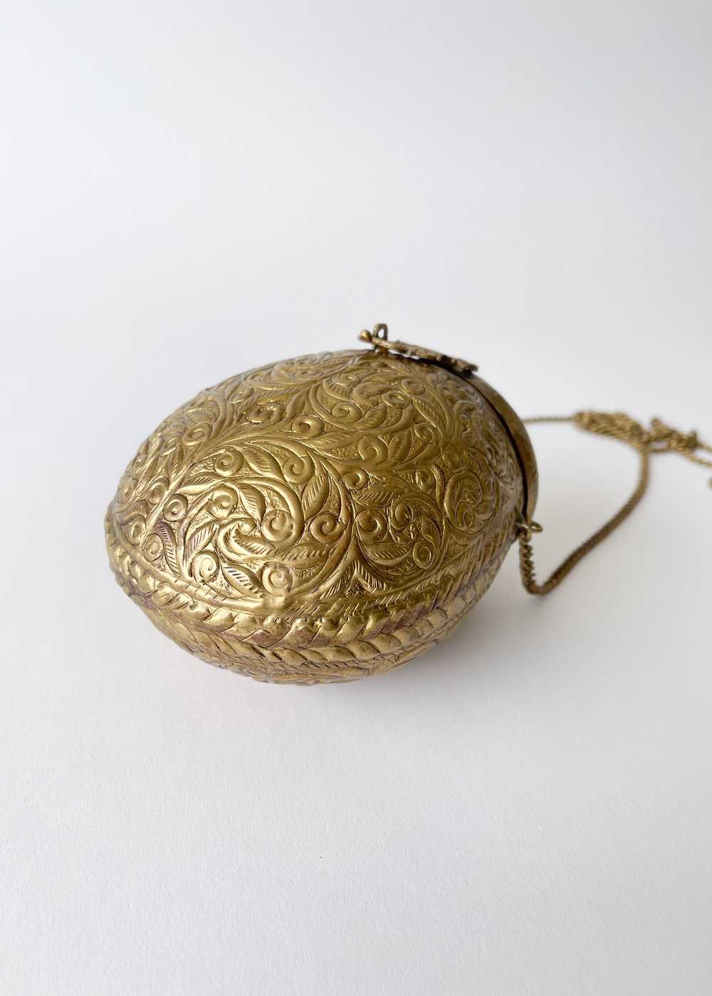 Vintage Brass Bag - image 4