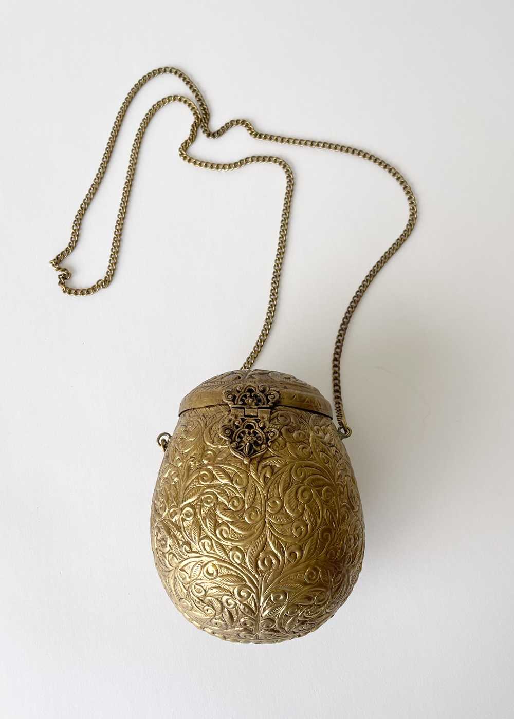 Vintage Brass Bag - image 5