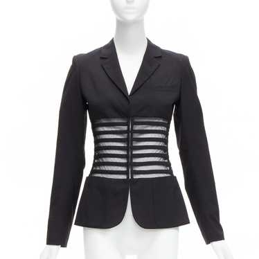 Black corset- jacket with laces in the back Jean-Paul Gaultier