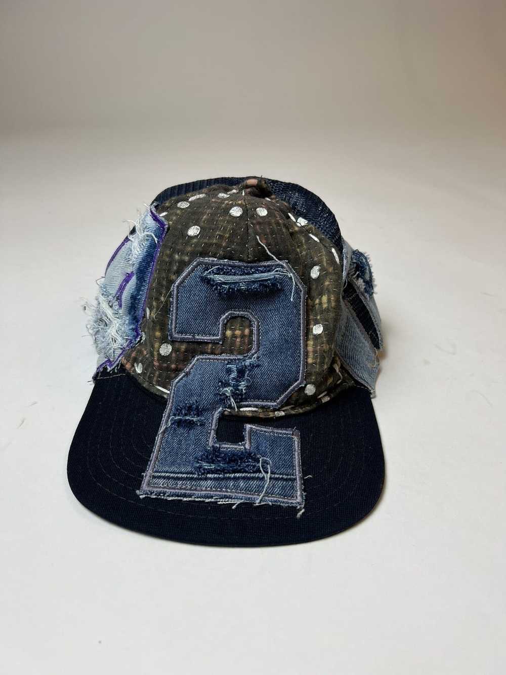 Streetwear × Vintage 1/1 420 Denim Patch Hat by B… - image 1