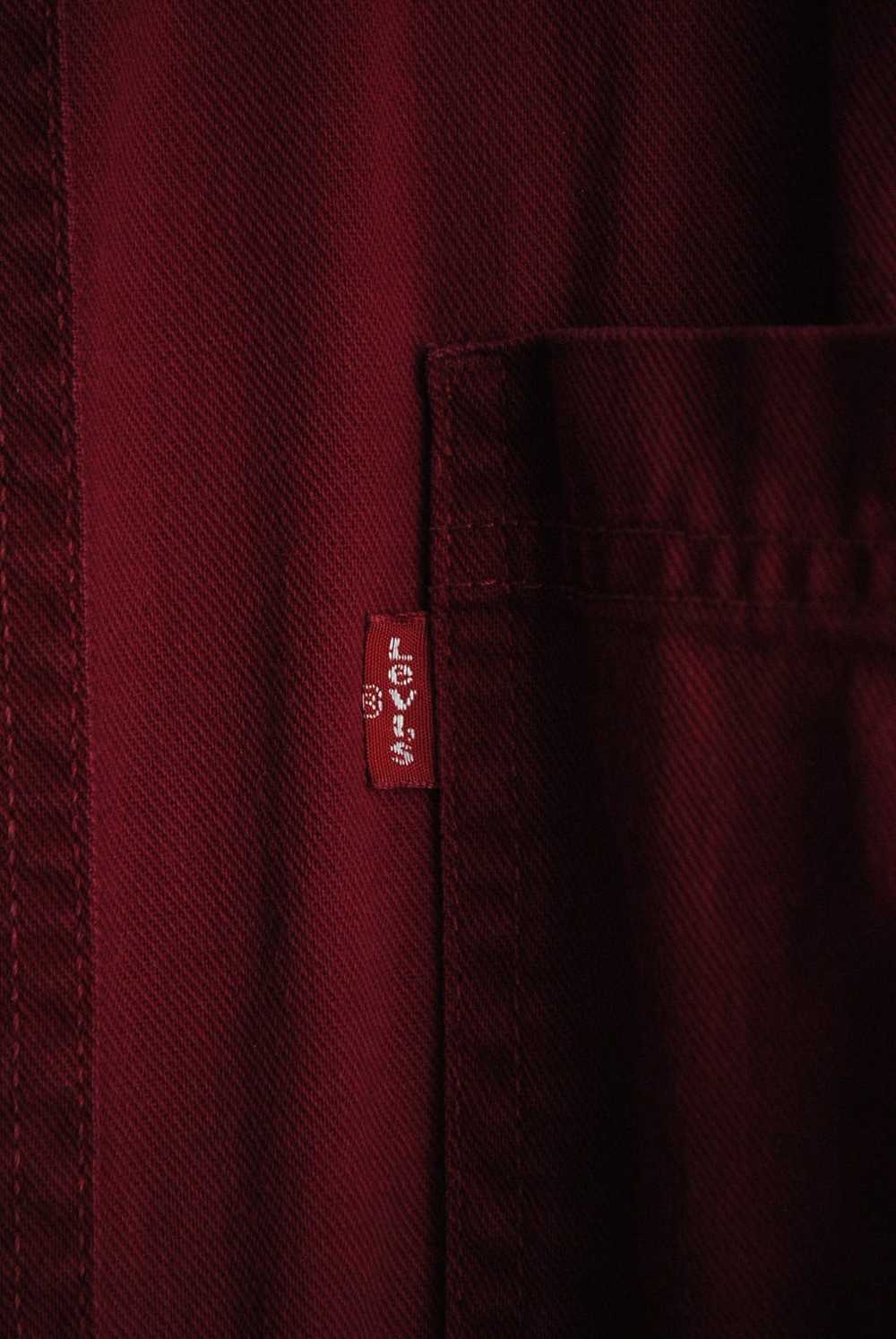 Levi's × Streetwear × Vintage Vintage 90's Red He… - image 4