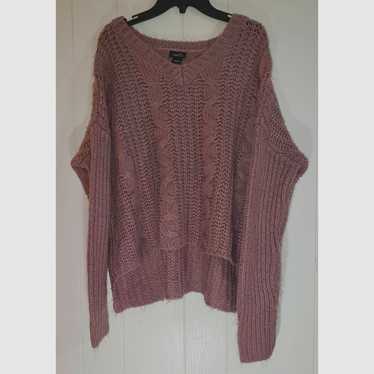 Rue 21 Rue 21 size small plum sweater - image 1