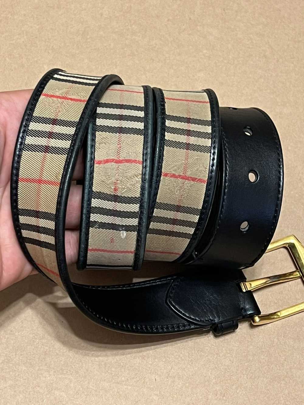 Burberry Burberry Belt - image 5