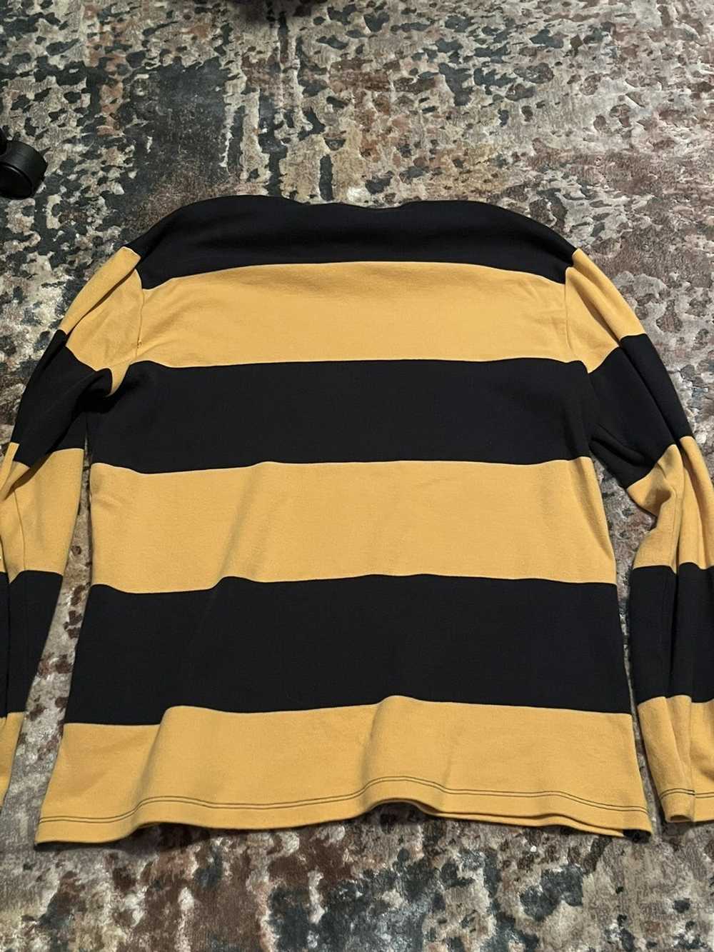 H&M Black and Yellow Striped H&M Longsleeve T-shi… - image 3