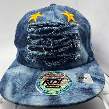 STAR Rhinestone Bling Adjustable Denim Hat