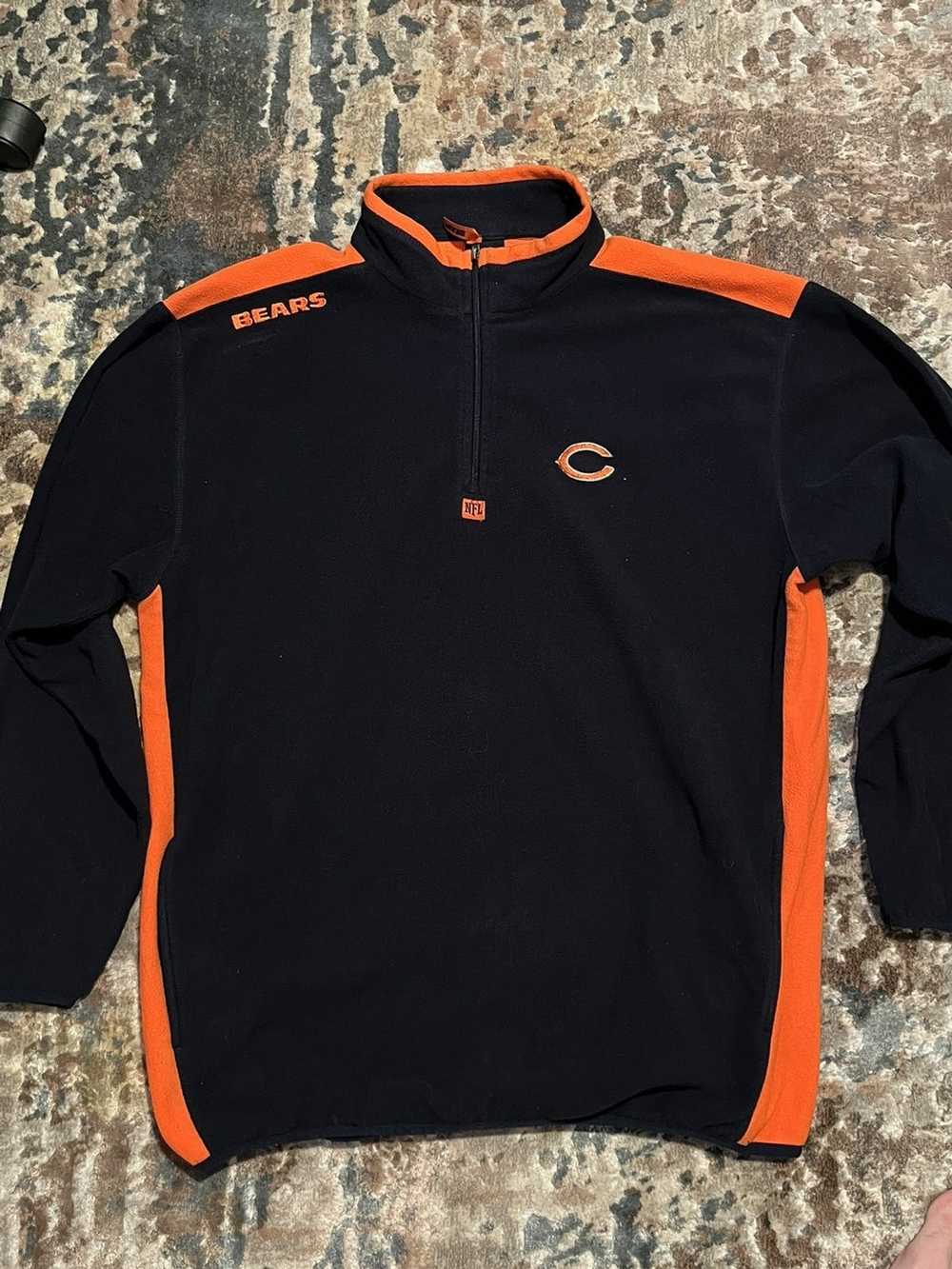 NFL Chicago Bears NFL Fleece Quarter Zip Sweater - image 1