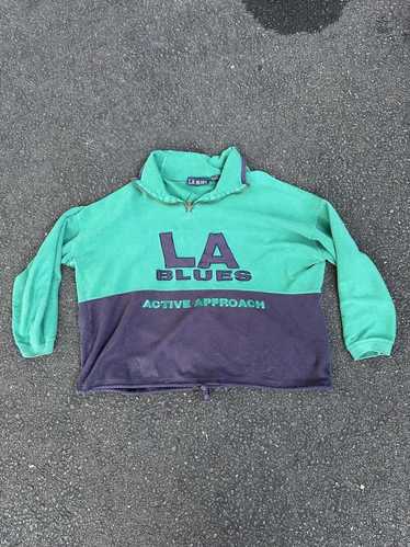 Streetwear × Vintage LA Blues Jacket