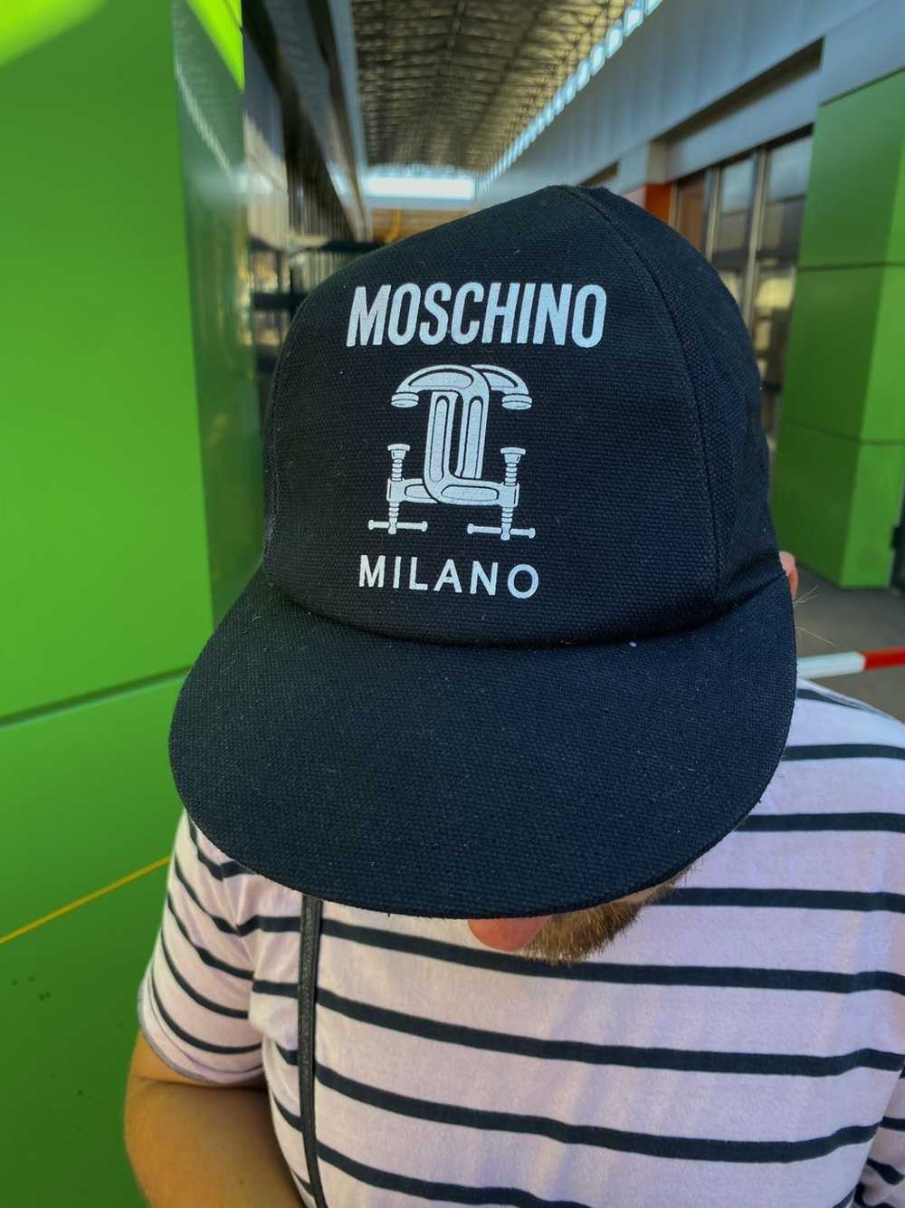 Moschino MOSCHINO CLAMP PRINT CAP - image 2