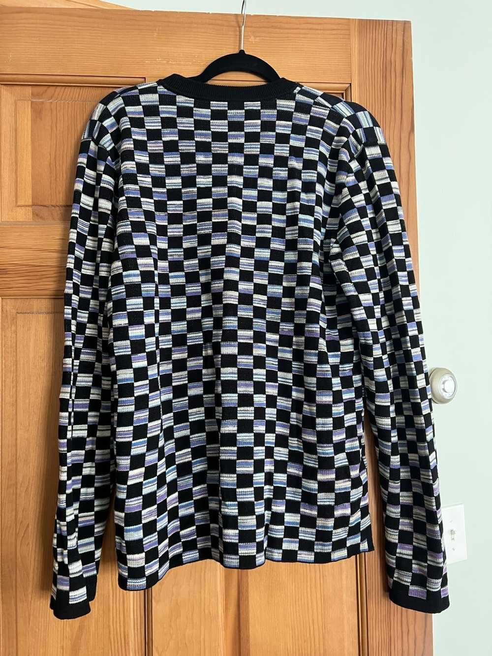 Marni Marni light wool sweater checkered - image 3