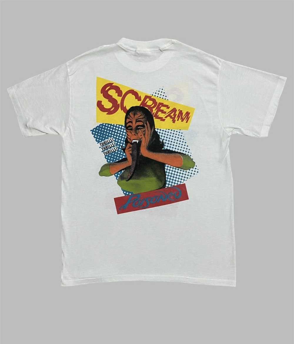 Band Tees × Made In Usa × Vintage Poison Scream t… - image 2
