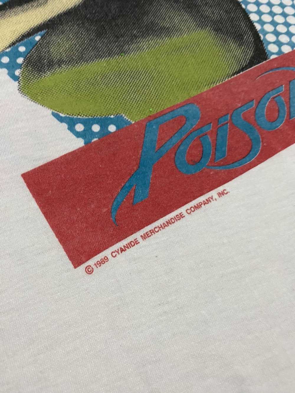 Band Tees × Made In Usa × Vintage Poison Scream t… - image 3