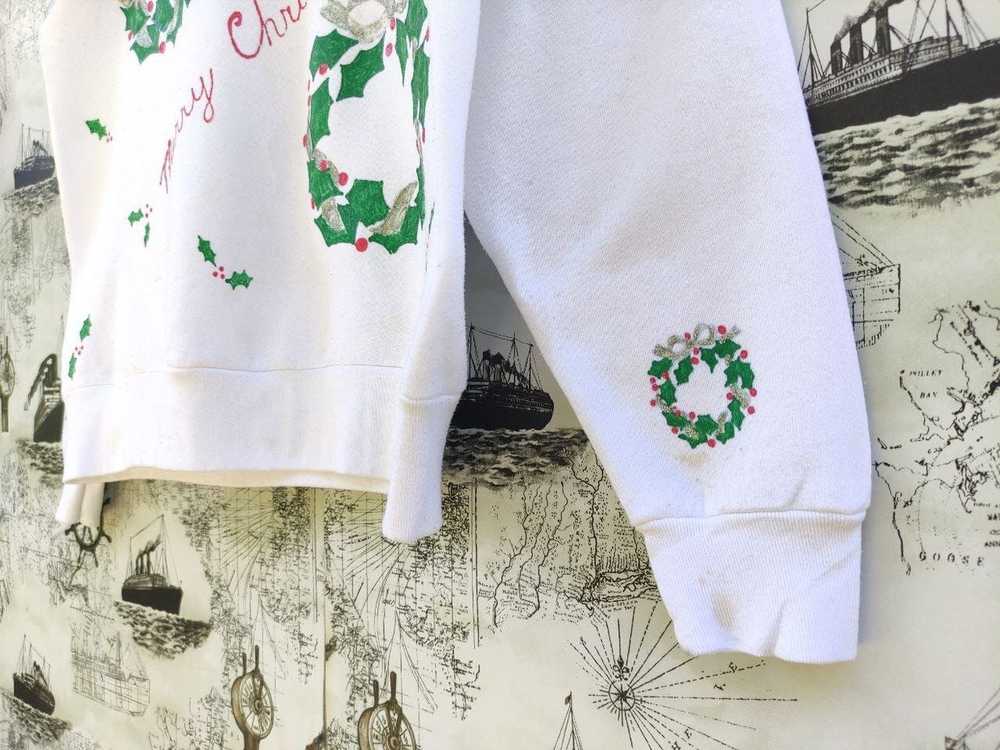 Art × Streetwear × Vintage Merry Christmas Sweats… - image 5