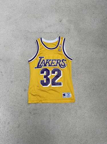 Warren Lotas Lebron Championship Lakers Jersey 23 Yellow XL RARE NBA