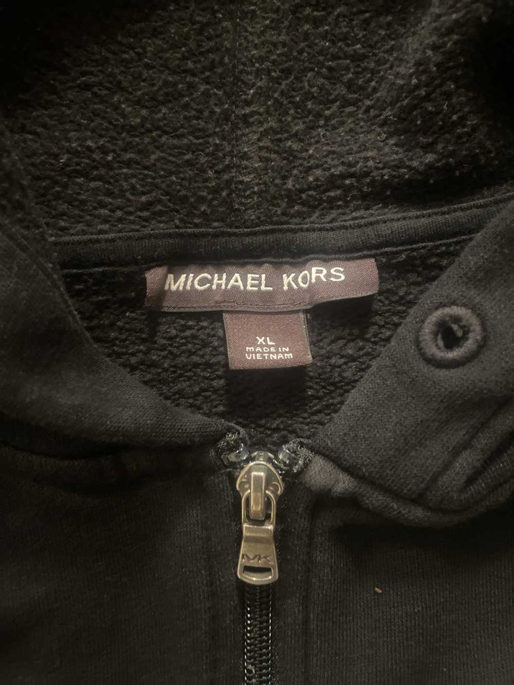 Michael Kors Micheal Kors Black and White Zip Up - image 3