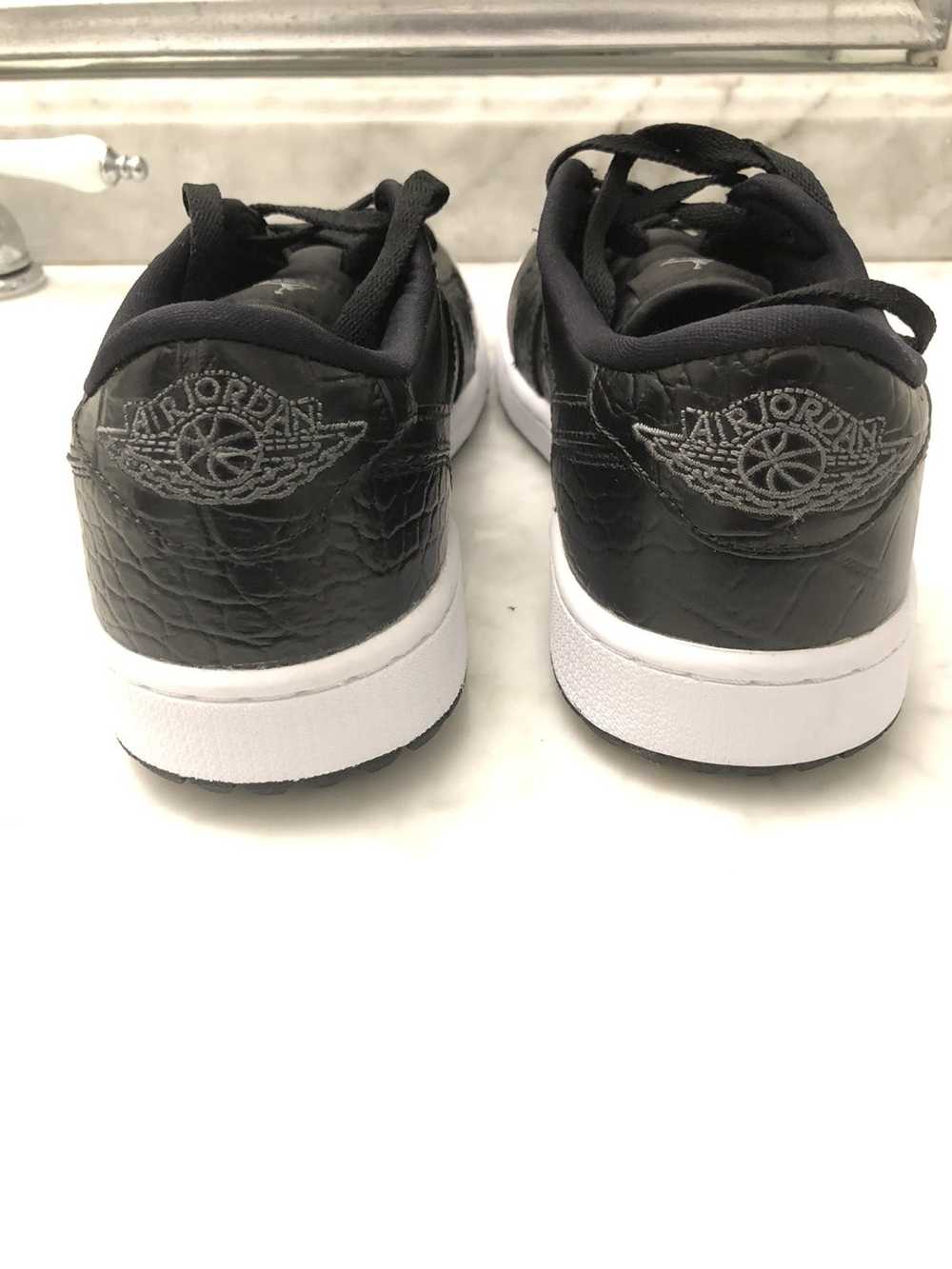 Nike Nike Air Jordan 1 Retro Low Golf Black Croc … - image 7