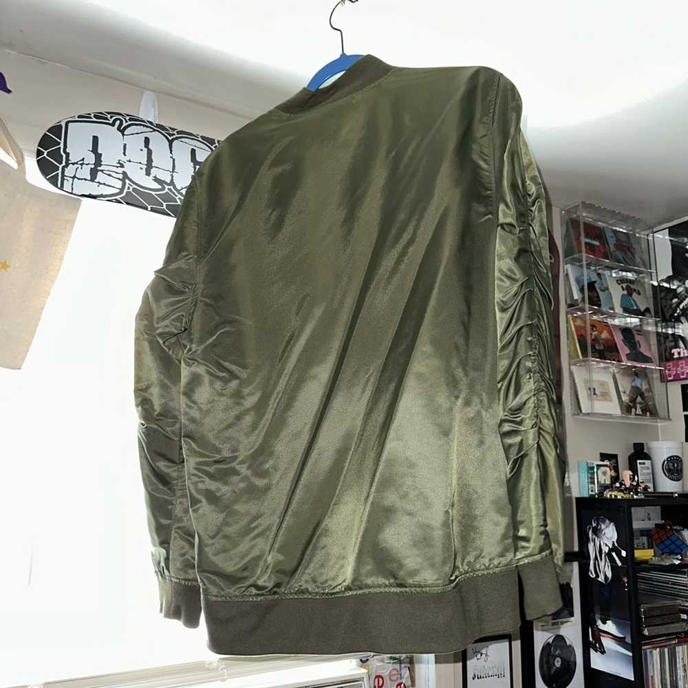 Elwood Elwood: Olive Green Bomber Jacket - image 2