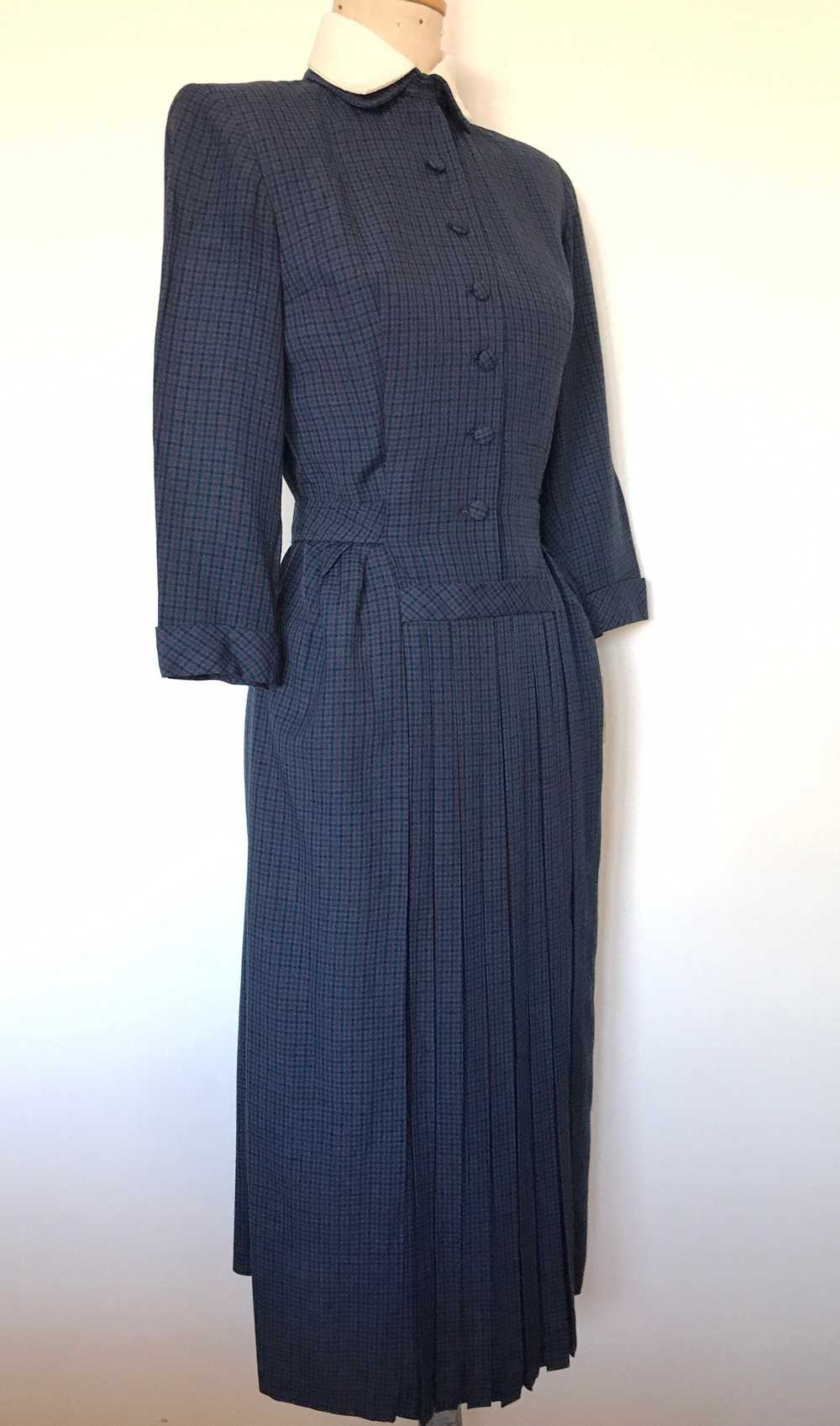 Vintage 1950s Dress / NWT / 1950s French Dress De… - image 2