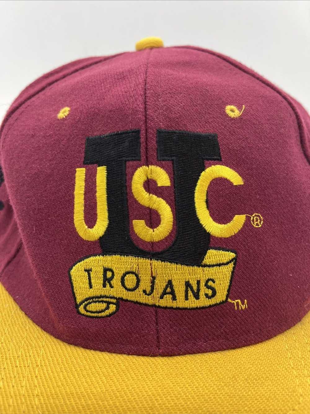 Ncaa × Snap Back × Vintage Vintage USC Trojans Ha… - image 2