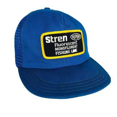Vintage STREN® Dupont® KEVLAR® Snapback Hat Made in USA Premium Braided  Fishing Line Promo Teal Baseball Cap Fisherman Adjustable Hat 