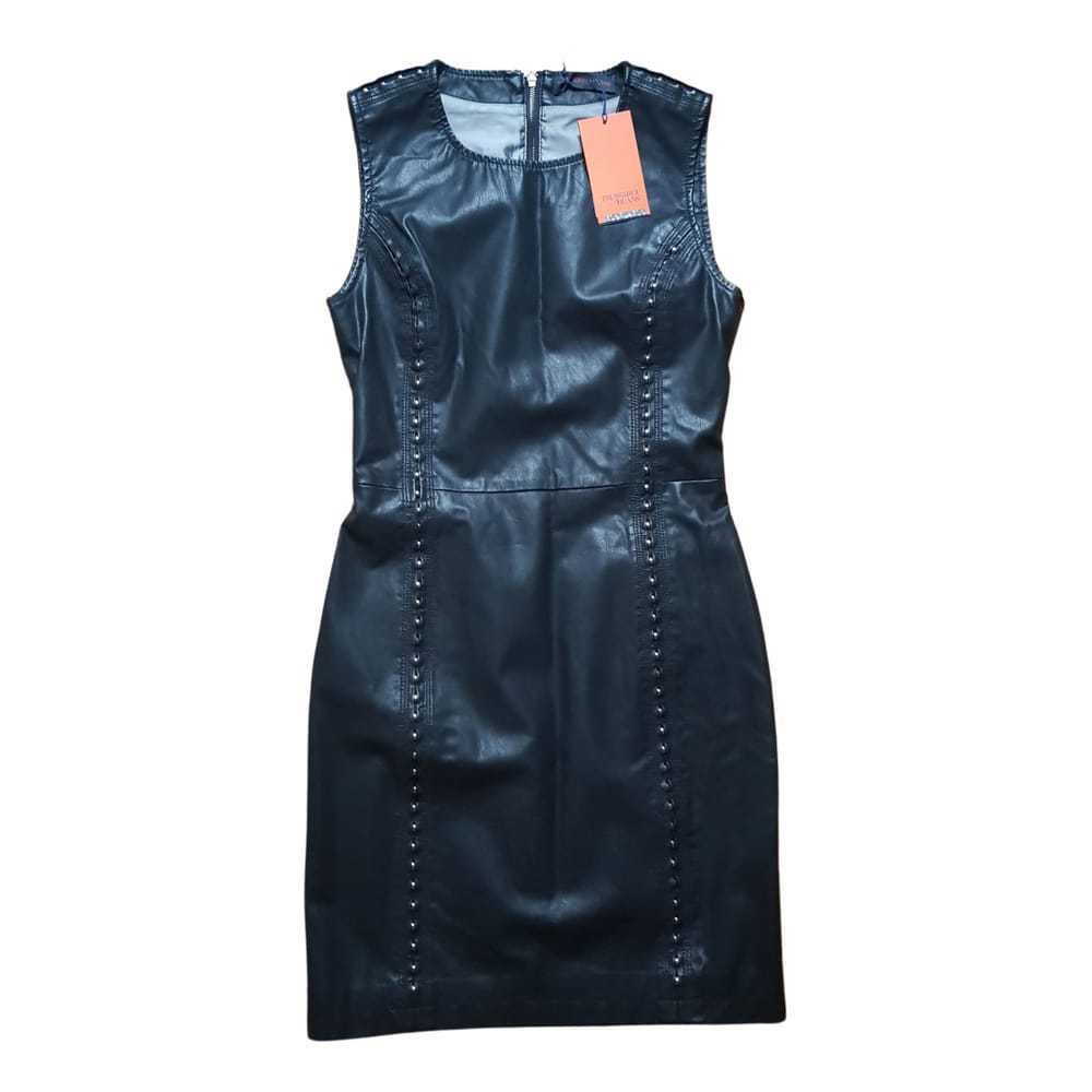Trussardi Jeans Vegan leather mini dress - image 1