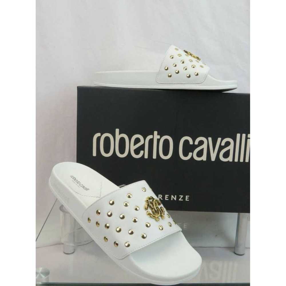 Roberto Cavalli Leather sandals - image 3
