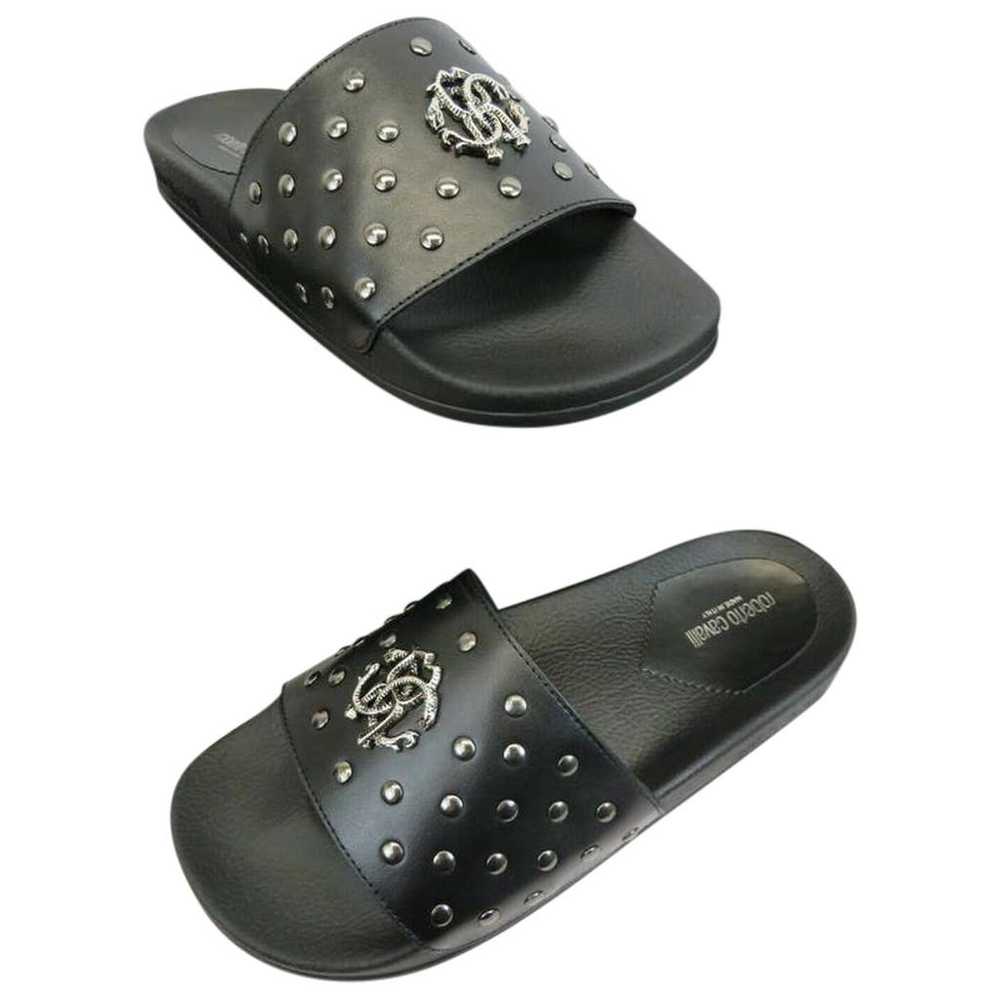 Roberto Cavalli Leather sandals - image 1