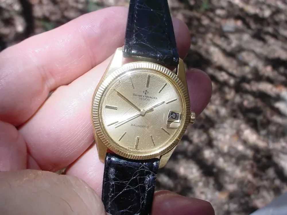 Baume & Mercier Baumatic 3183, 18K Gold, 34 mm. - image 2