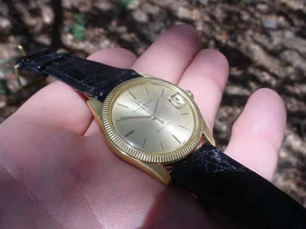 Baume & Mercier Baumatic 3183, 18K Gold, 34 mm. - image 3