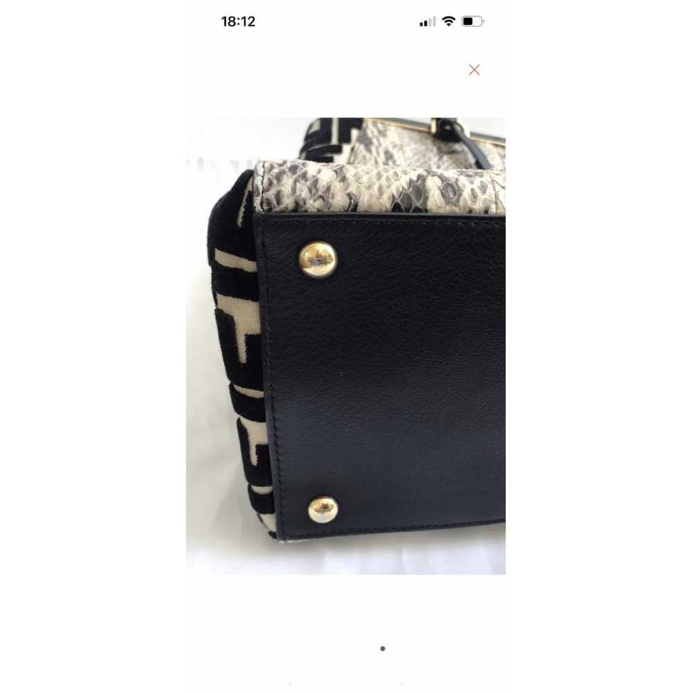 Fendi 2Jours leather handbag - image 5