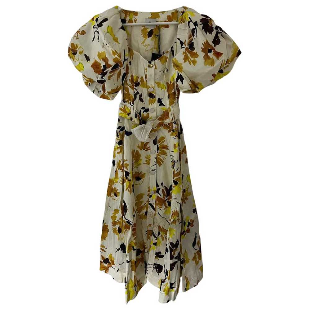 Aje Linen mid-length dress - image 1