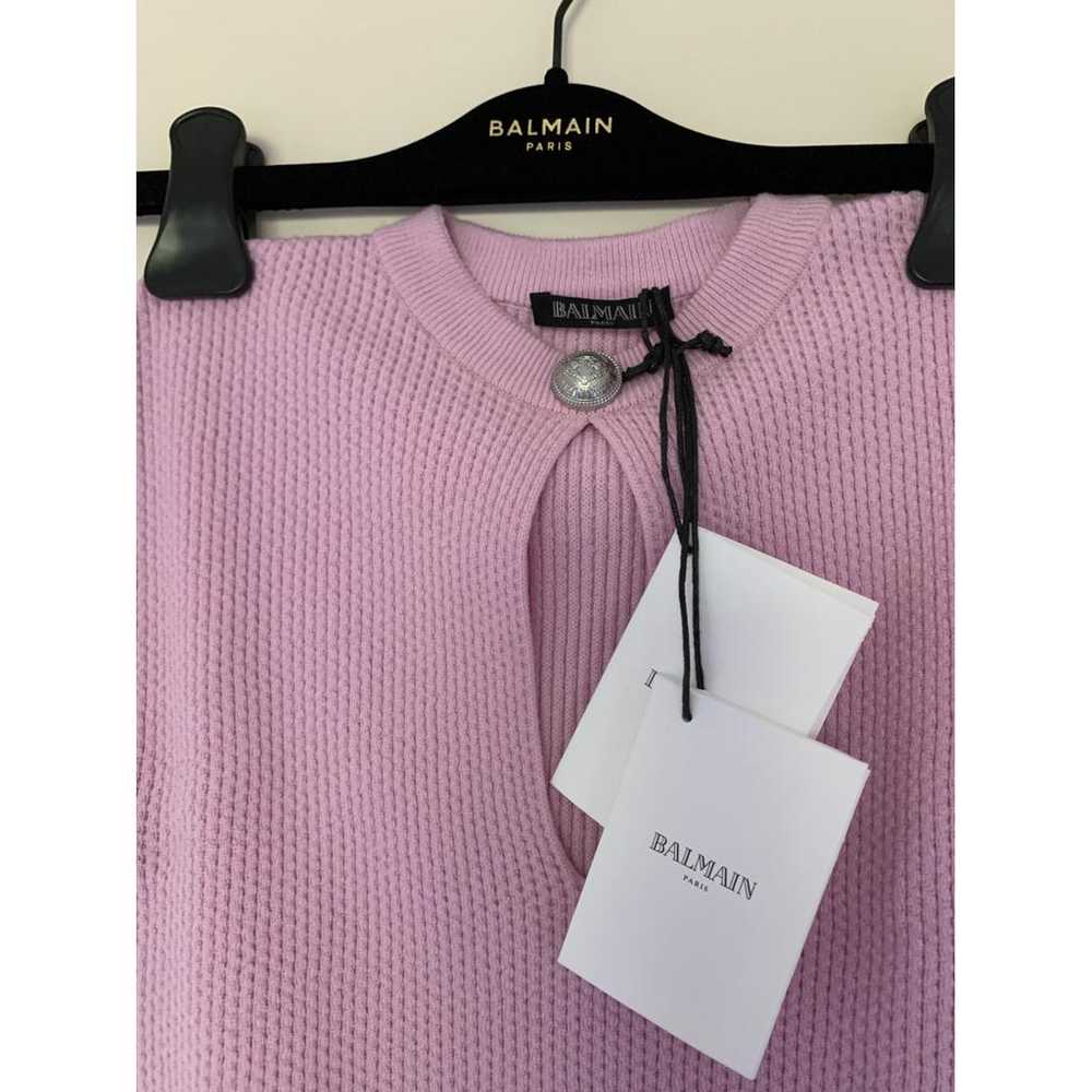 Balmain Wool jersey top - image 2