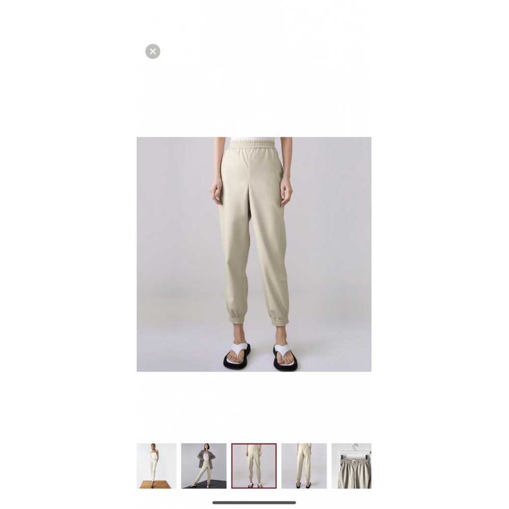 Babaton Vegan leather trousers - image 2