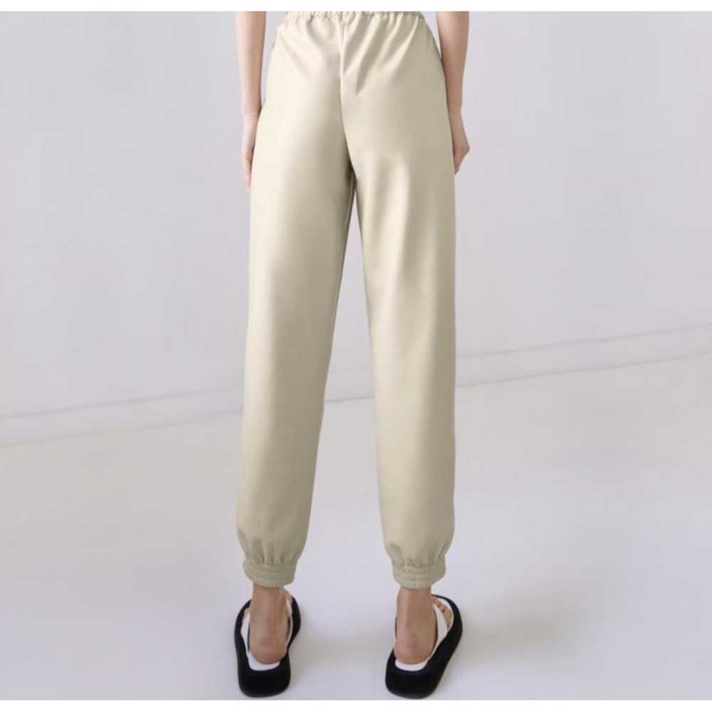 Babaton Vegan leather trousers - image 3