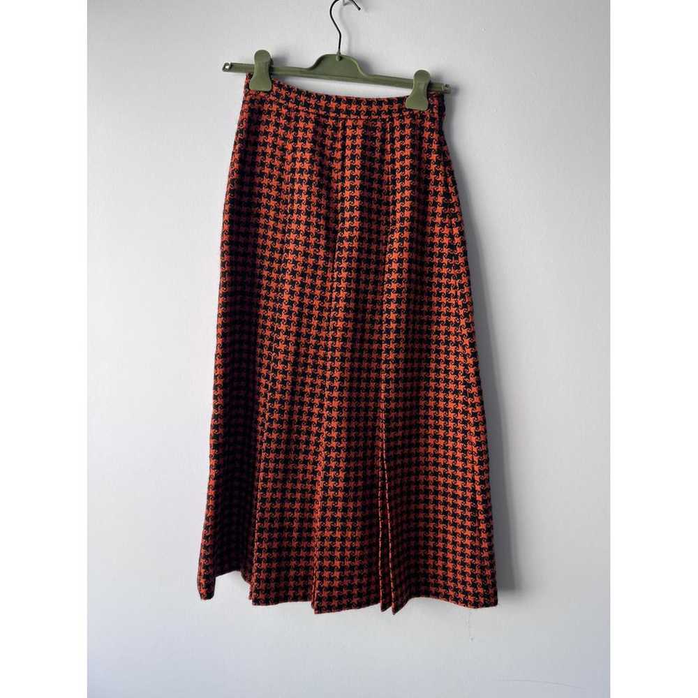 Gucci Wool mid-length skirt - image 2