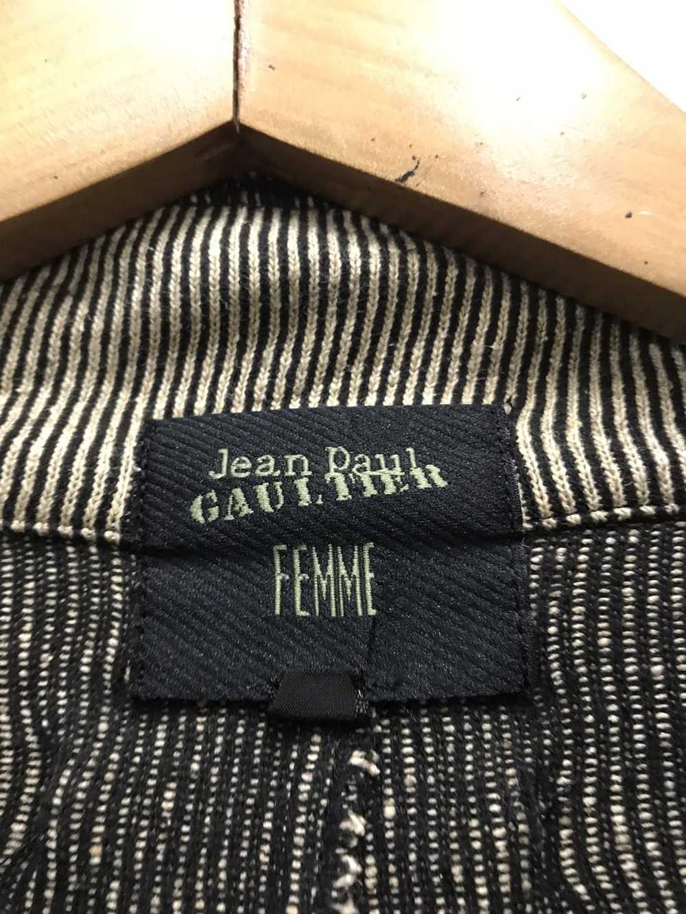 Jean Paul Gaultier Jeans Paul Gaultier Femme stri… - image 8