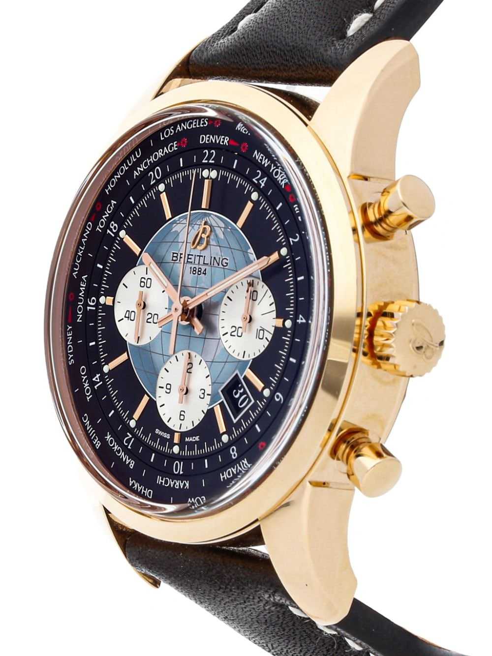 Breitling pre-owned Transocean Chronograph 46mm -… - image 2