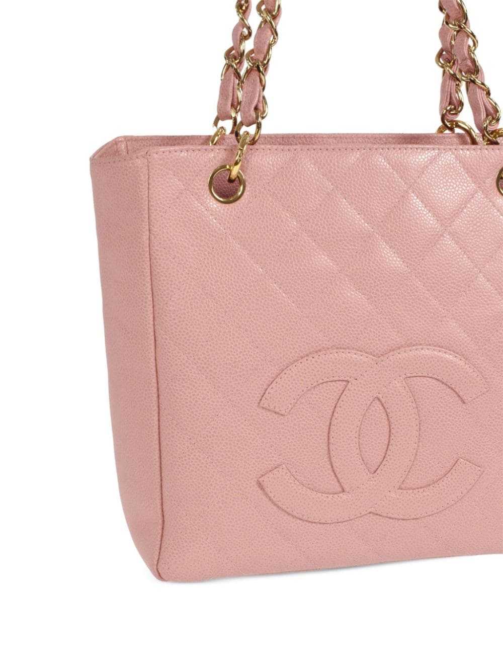 CHANEL Pre-Owned 2003 Petite Shopping Tote bag - … - image 3