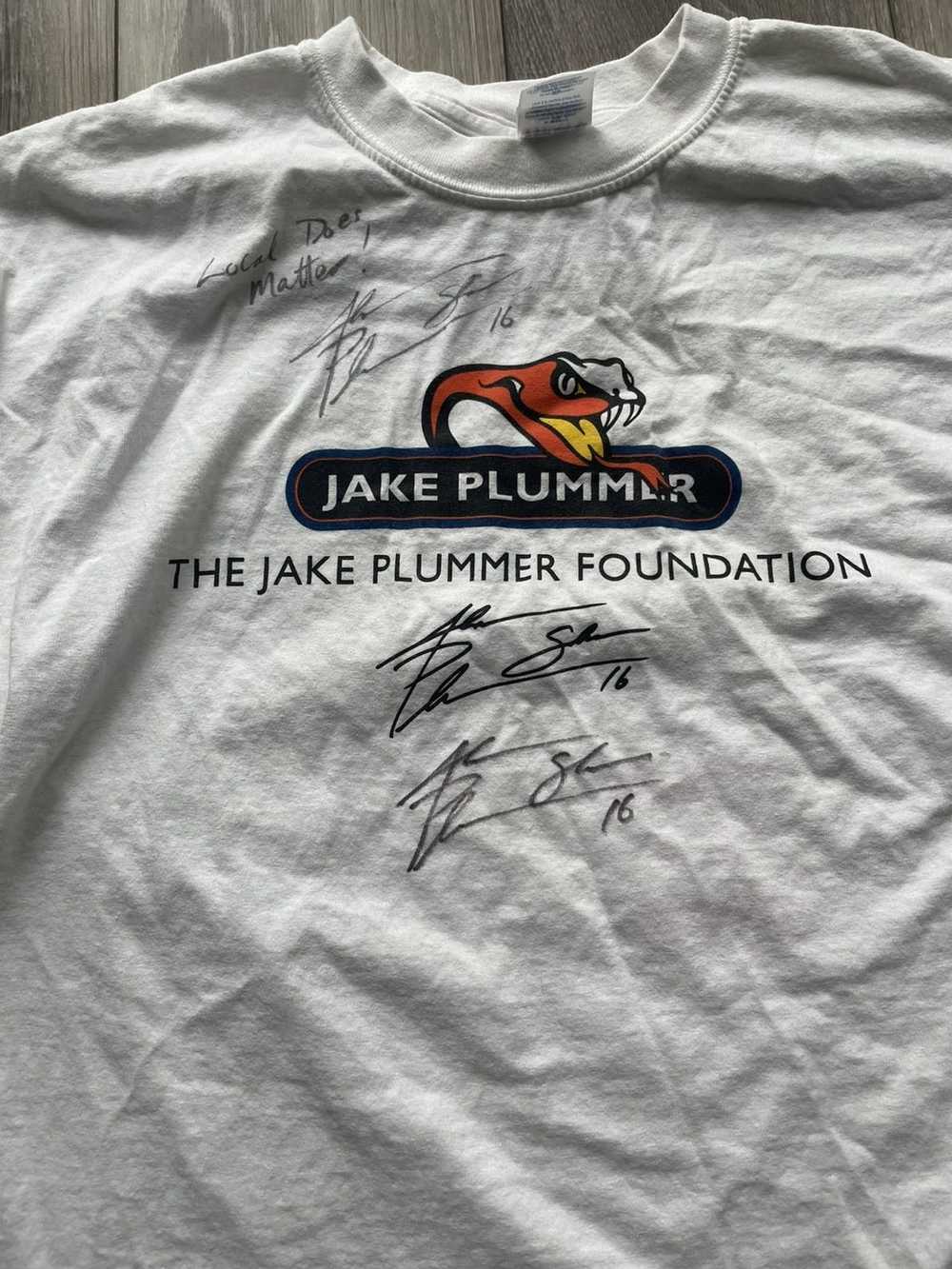 Gildan Jake Plummer Signed Shirt - image 2