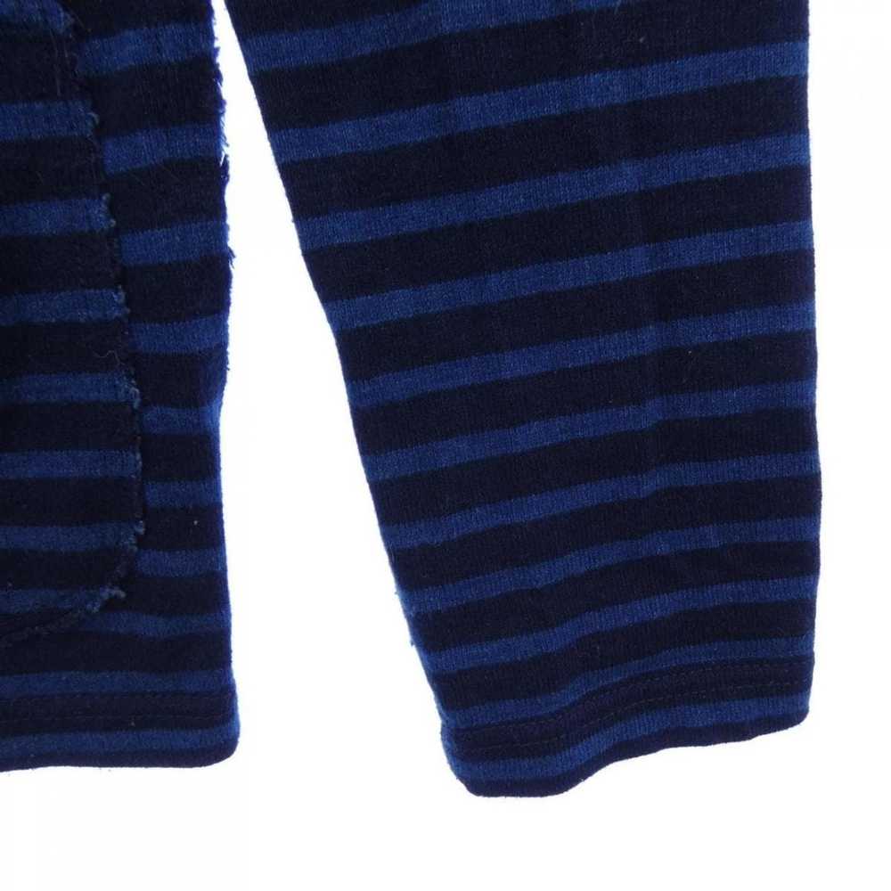 Comme des Garcons Sweater Blue Border Pattern Cot… - image 6