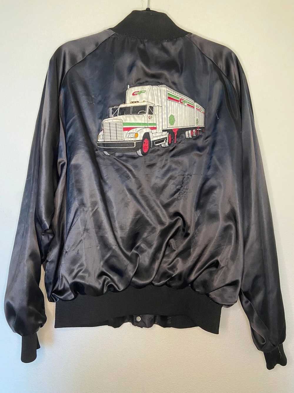 Bomber Jacket × Streetwear × Vintage Vintage Silk… - image 1