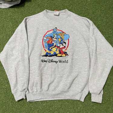 Disney VTG 90s Disney Large L Sweatshirt Genie Al… - image 1