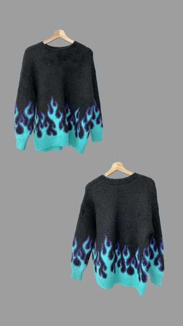 Aika Adika Flame Sleeve Sweater