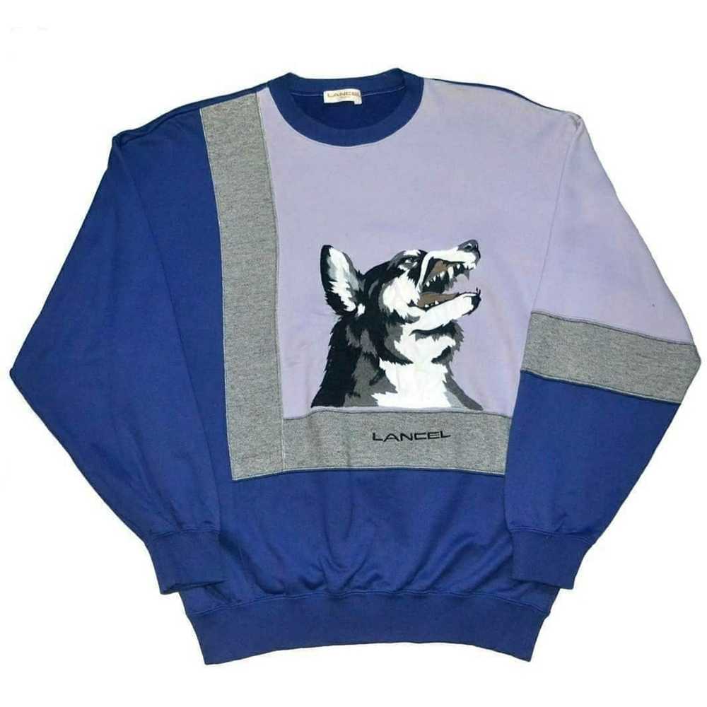 Lancel × Vintage 90s Lancel Paris Sweater - image 2