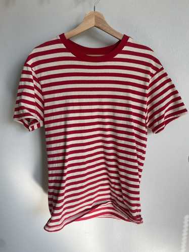 Pacsun Red and white striped shirt, small