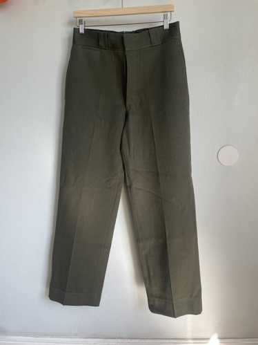 Vintage Vintage Workwear Pants Olive Khaki 31x28