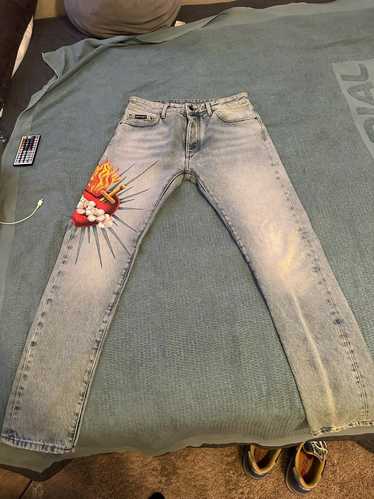 Palm Angels Palm Angels Heart Jeans