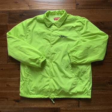 Supreme X The North Face Expediton Coaches Jacket Sz Large “Map” SS14  pre-owned