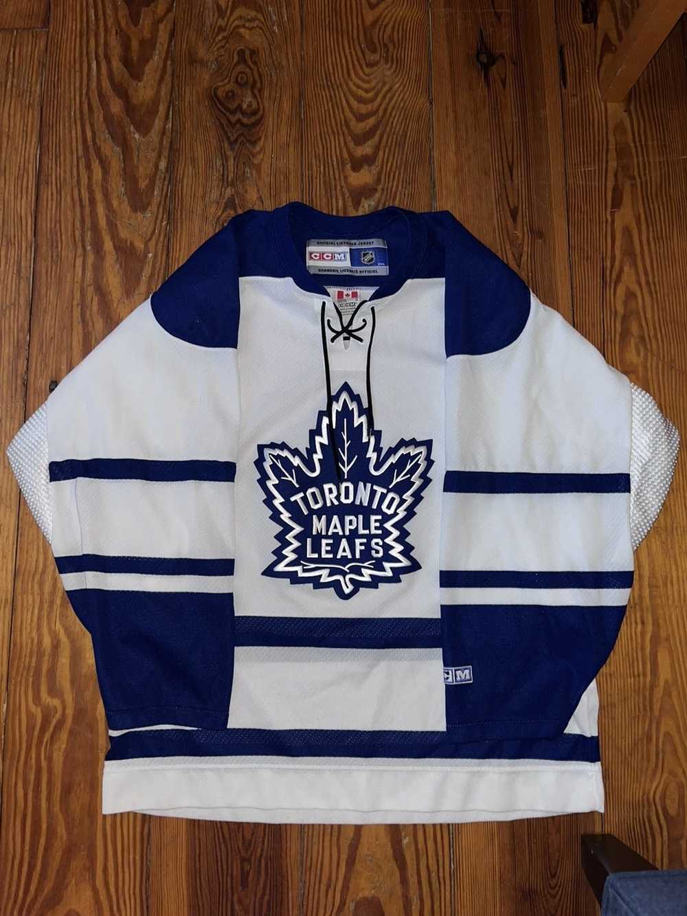 Ccm CCM Vintage Maple Leafs Away Jersey - image 2