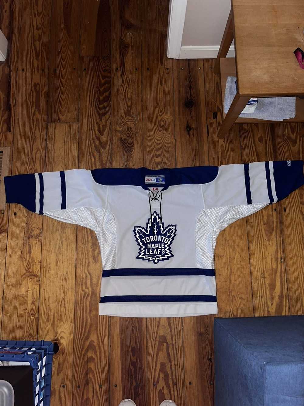 Ccm CCM Vintage Maple Leafs Away Jersey - image 4