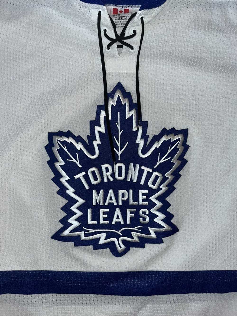 Ccm CCM Vintage Maple Leafs Away Jersey - image 5